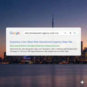 web development agency near me toronto