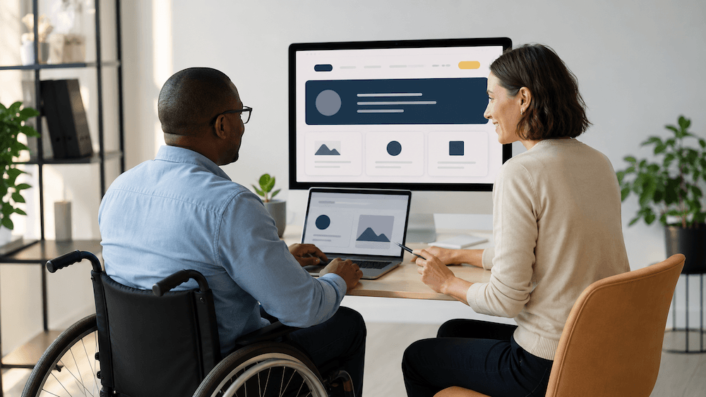 Accessibility-aware and compliance-informed website design planning
