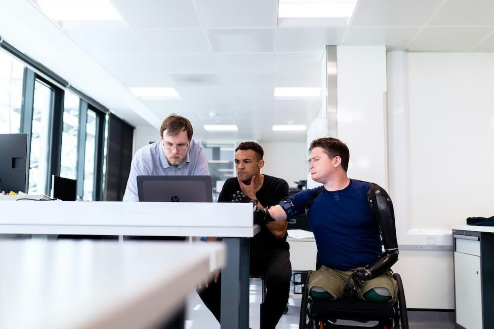 Team reviewing CRM security, user permissions, and accessible system access